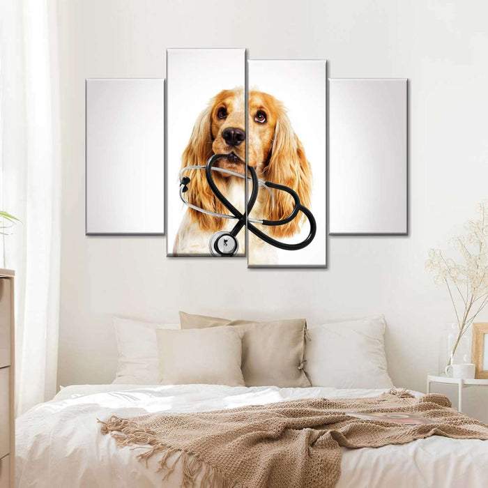 ElephantStock Doctor Dog Wall Art