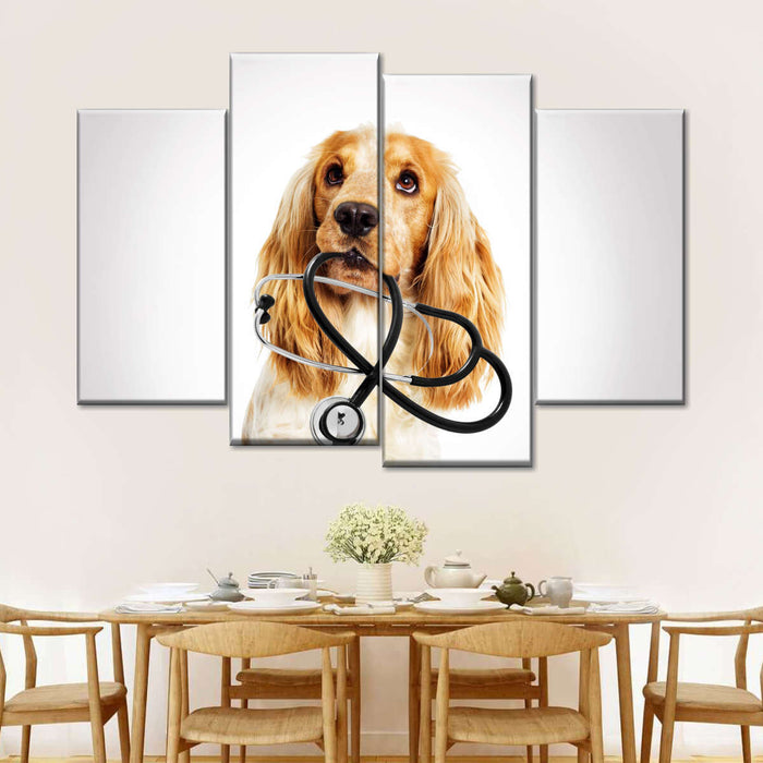 ElephantStock Doctor Dog Wall Art