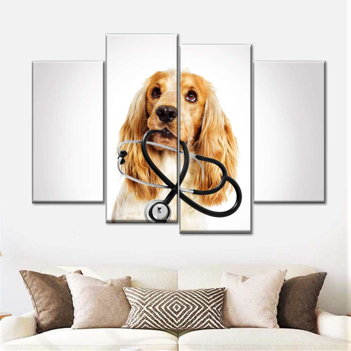 ElephantStock Doctor Dog Wall Art