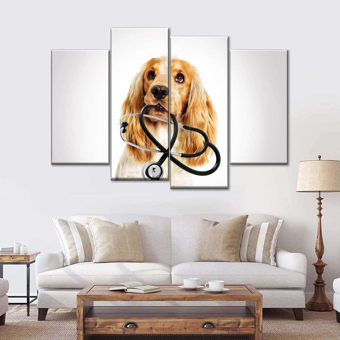 ElephantStock Doctor Dog Wall Art