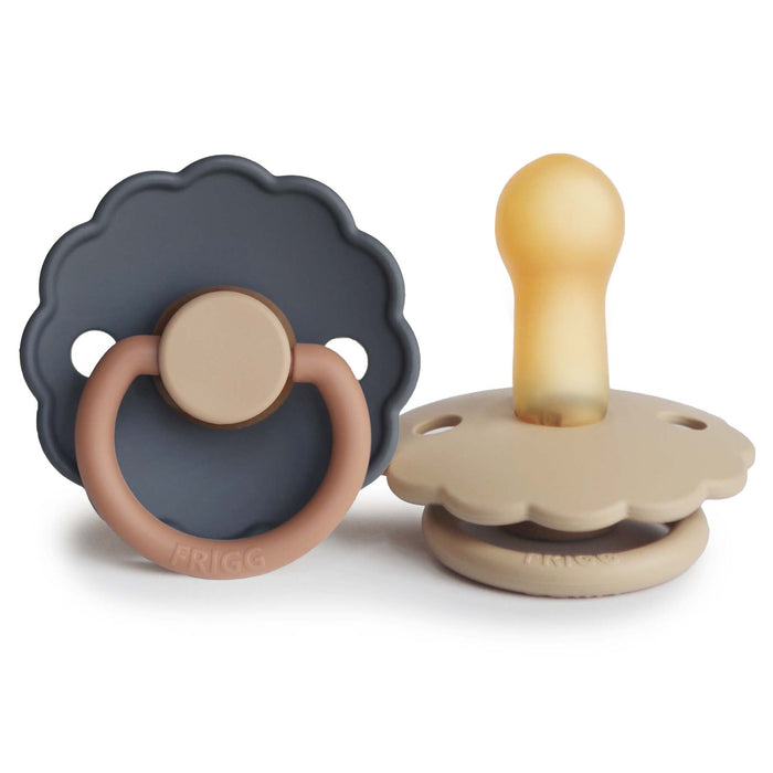 Mushie FRIGG Daisy Natural Rubber Pacifier 2-Pack