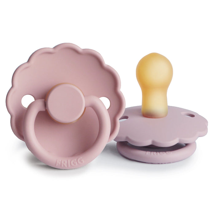 Mushie FRIGG Daisy Natural Rubber Pacifier 2-Pack