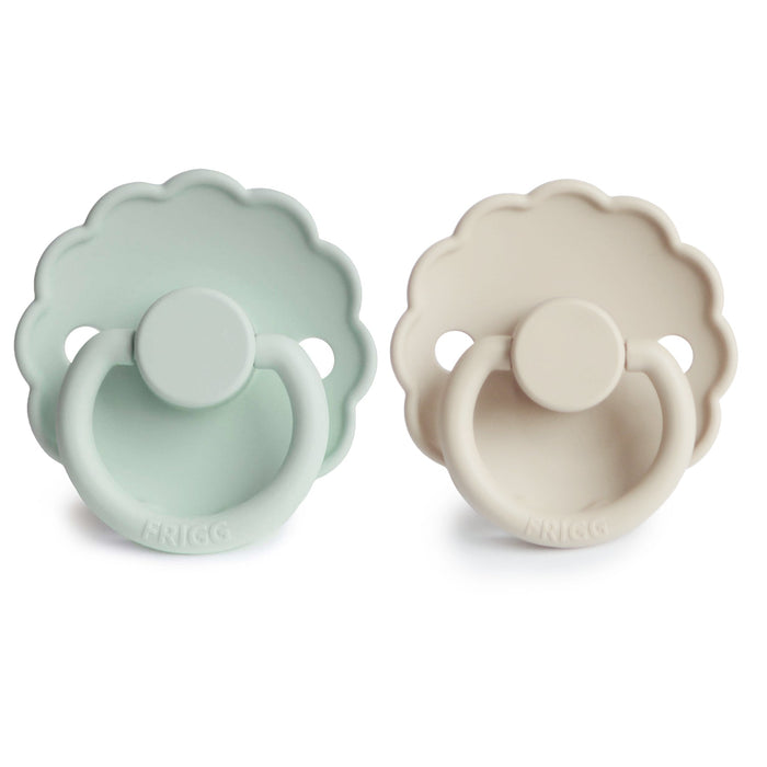 Mushie FRIGG Daisy Silicone Pacifier 2-Pack