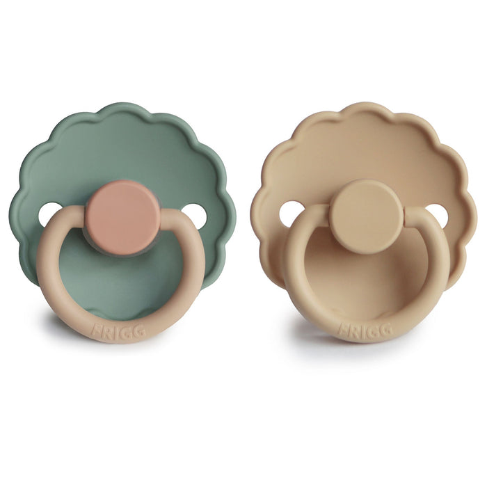 Mushie FRIGG Daisy Silicone Pacifier 2-Pack