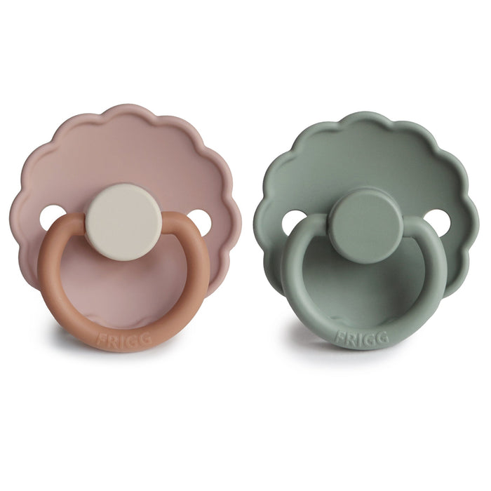 Mushie FRIGG Daisy Silicone Pacifier 2-Pack