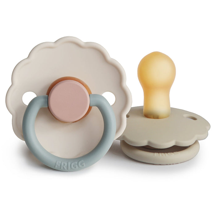 Mushie FRIGG Daisy Natural Rubber Pacifier 2-Pack