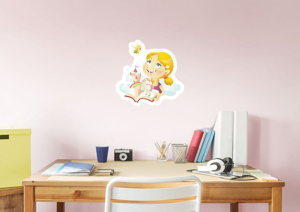 Fathead Nursery: Nursery Unicorn Icon - Removable Adhesive Decal