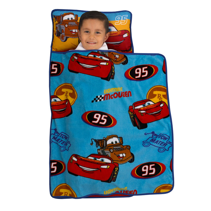 Disney Cars Radiator Springs Lightning McQueen and Tow-Mater Toddler Nap Mat