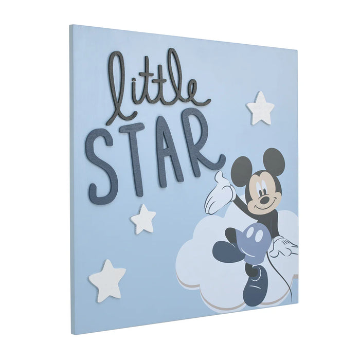 Disney Mickey Mouse Little Star Wood Wall Décor