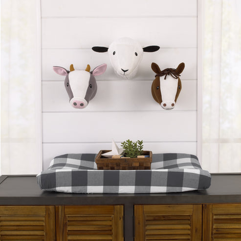 Little Love by NoJo Plush Fleece Sheep Head Wall Décor