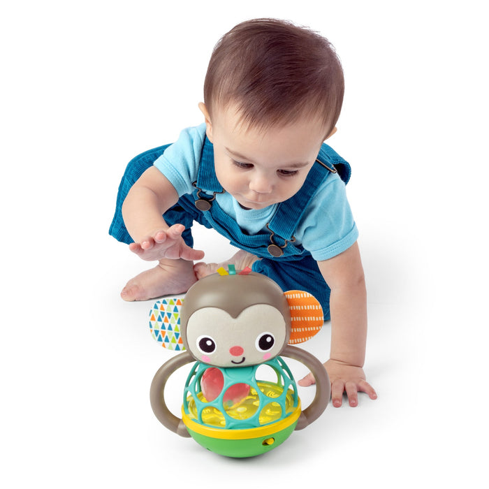 Bright Starts Grab & Giggle Monkey™ Multi-Sensory Toy