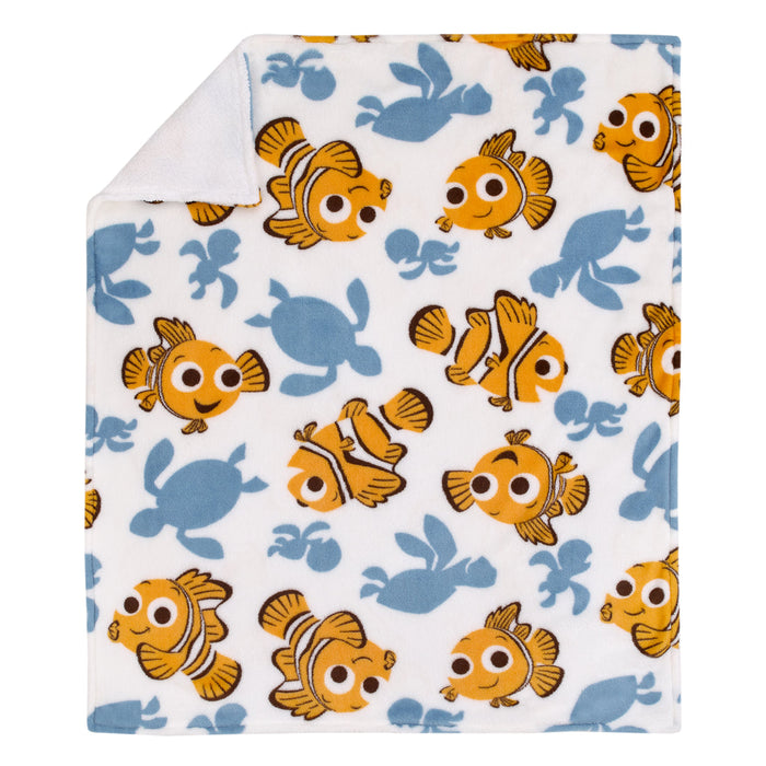Disney Finding Nemo Sherpa Baby Blanket