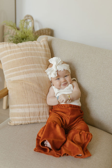 Reverie Threads Swoon Layered Headband in White