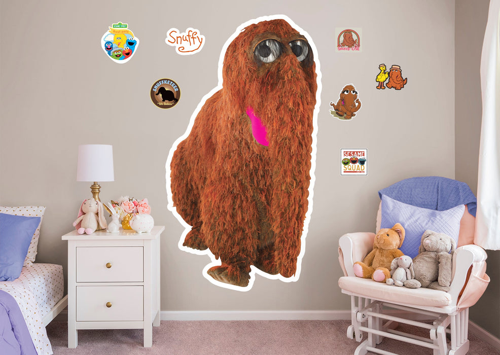 Fathead Snuffleupagus RealBig - Officially Licensed Sesame Street Removable Adhesive Decal