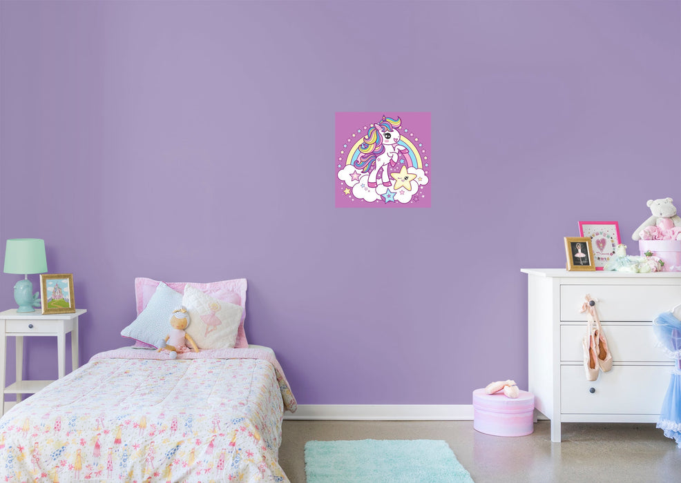 Fathead Mythical Creatures: Unicorn Mural - Removable Wall Adhesive Decal