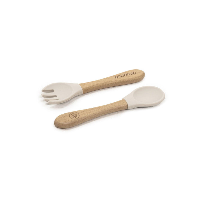 Paperclip Spork & Spoon Set