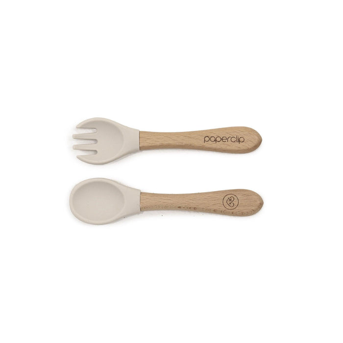 Paperclip Spork & Spoon Set