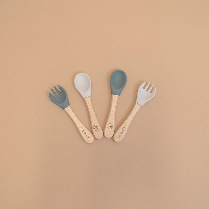 Paperclip Spork & Spoon Set