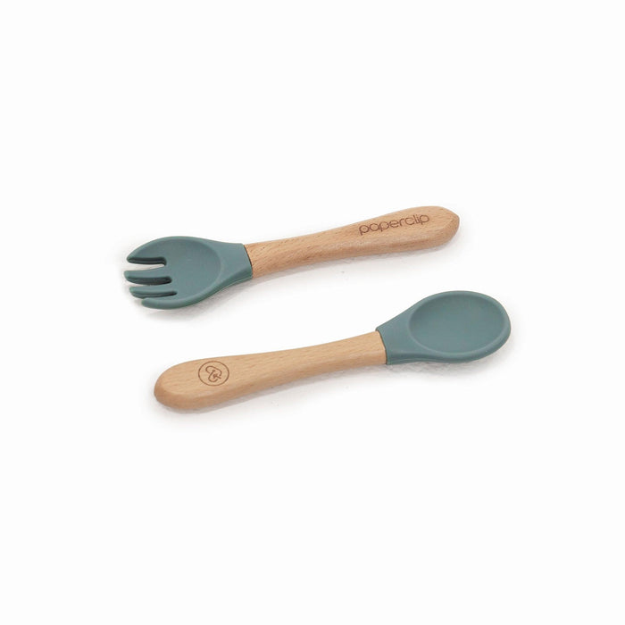 Paperclip Spork & Spoon Set