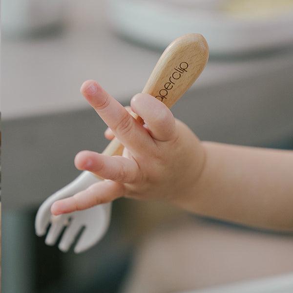 Paperclip Spork & Spoon Set