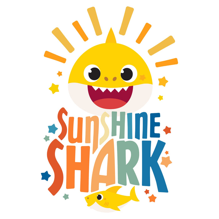 Fathead Baby Shark: Sunshine Shark Poster - Officially Licensed Nickelodeon Removable Adhesive Decal