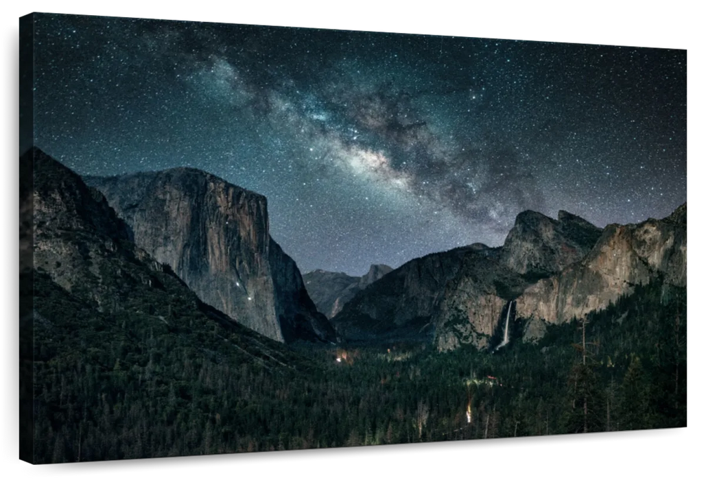 ElephantStock Stargazing At Yosemite Wall Art