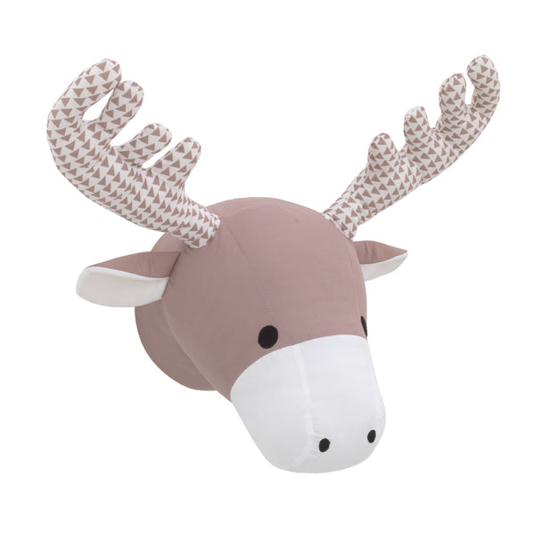 NoJo Moose Plush Head Wall Décor