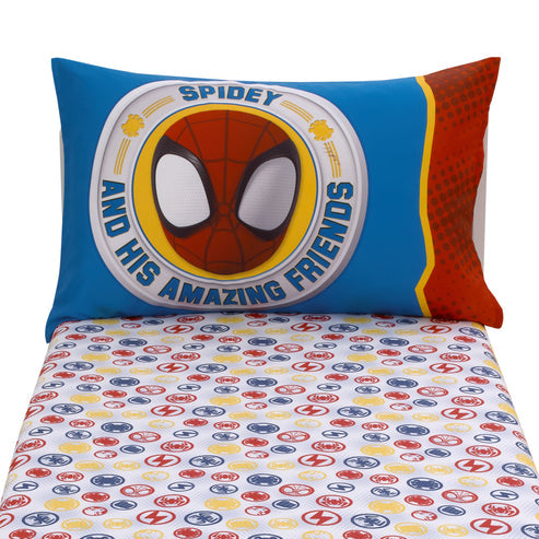 Marvel Spidey and His Amazing Friends Team Up 2 Piece Toddler Sheet Set