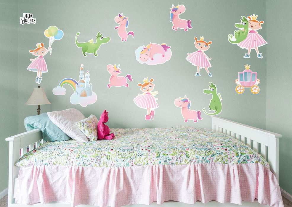 Fathead Nursery: Unicorns Pastel Collection - Removable Wall Adhesive Decal