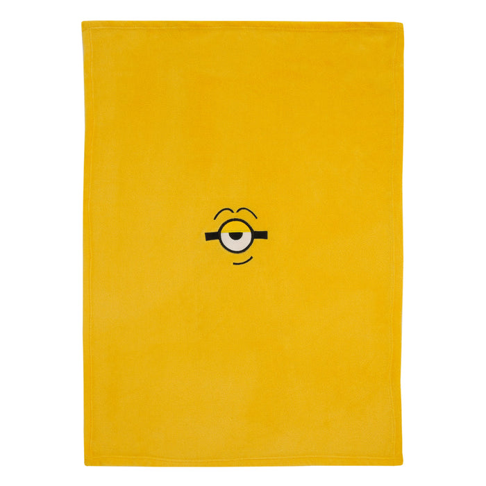 Illumination Lazy Minions Club Character Shaped Toddler Blanket