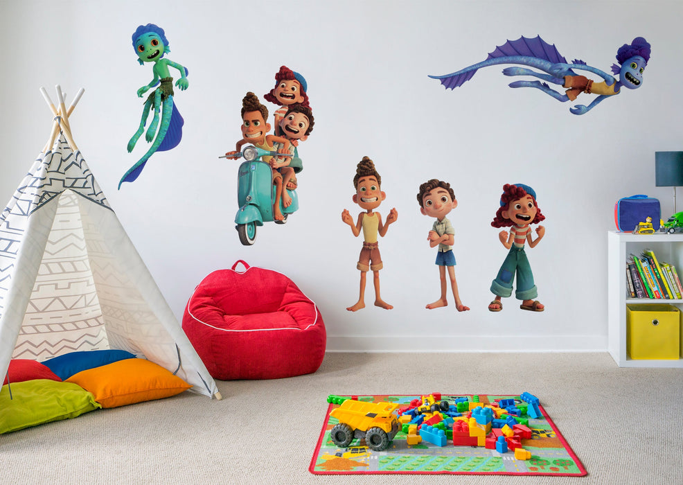 Fathead Luca: Kids Collection - Officially Licensed Disney Removable Wall Adhesive Decal