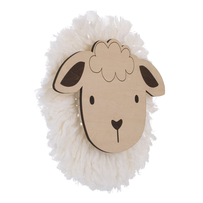 Little Love by NoJo Natural Wood Sheep Wall Décor