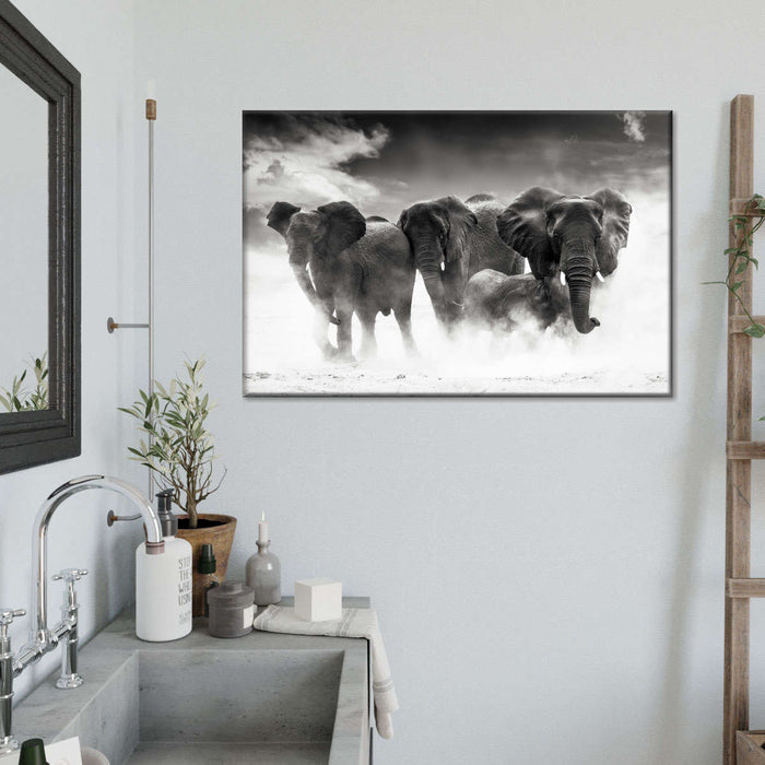 ElephantStock Etosha Park Elephants Wall Art