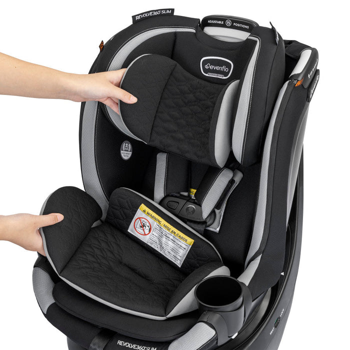 Evenflo® Revolve360 Slim 2-in-1 Rotational Car Seat with Quick Clean Cover