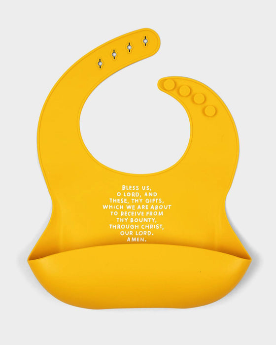 Be A Heart Meal Blessing Silicone Bib