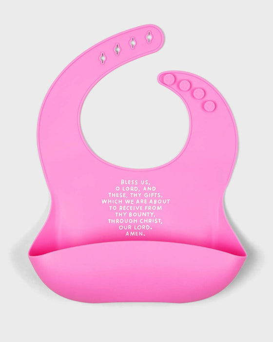 Be A Heart Meal Blessing Silicone Bib