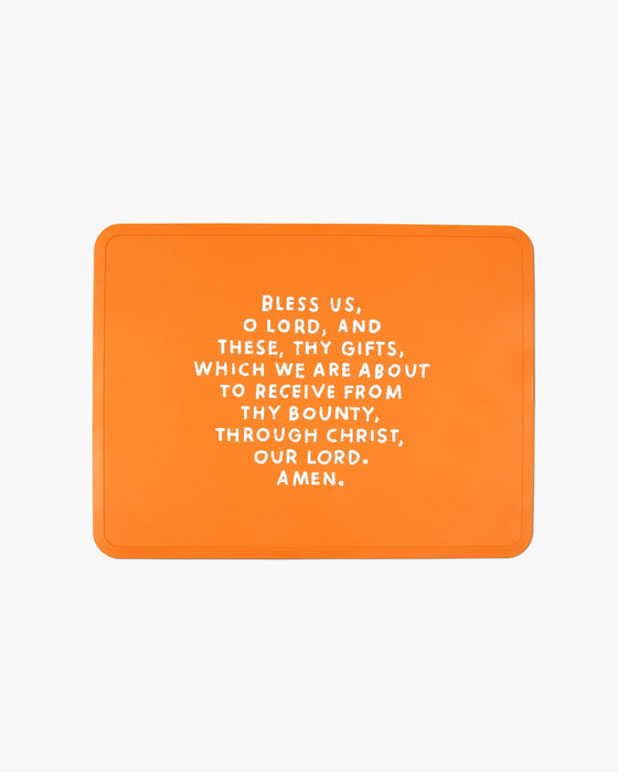 Be A Heart Meal Blessing Silicone Placemat