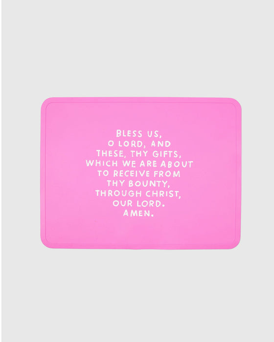 Be A Heart Meal Blessing Silicone Placemat