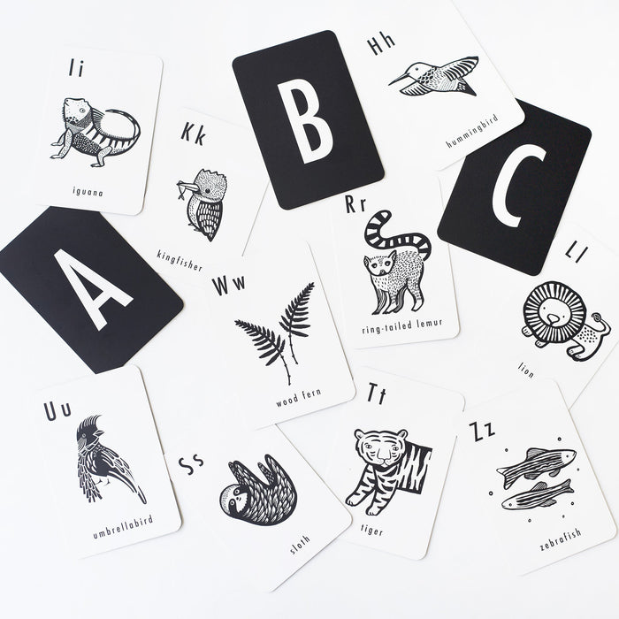 Wee Gallery Jungle Alphabet Cards