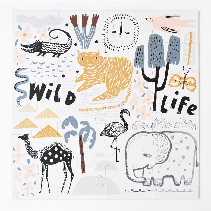 Wee Gallery Wild Life Floor Puzzle