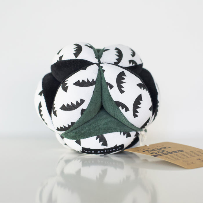 Wee Gallery Clutch Ball - Jungle Leaves