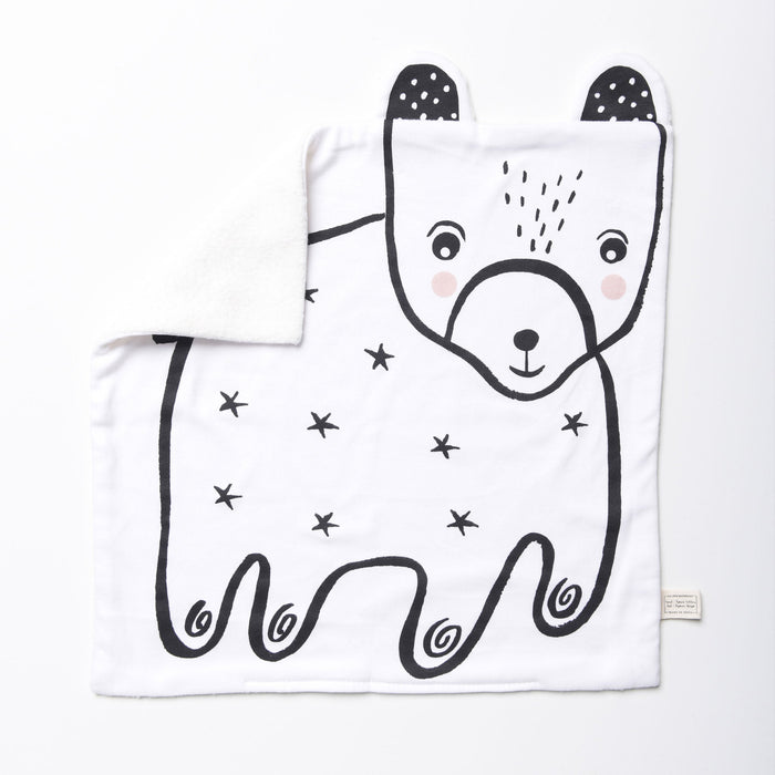 Wee Gallery Organic Snuggle Blanket - Bear