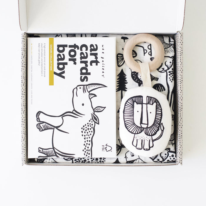 Wee Gallery Newborn Baby Gift Set - Safari