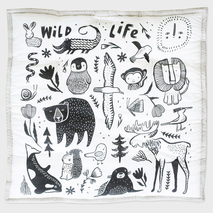 Wee Gallery Wildlife Reversible Playmat