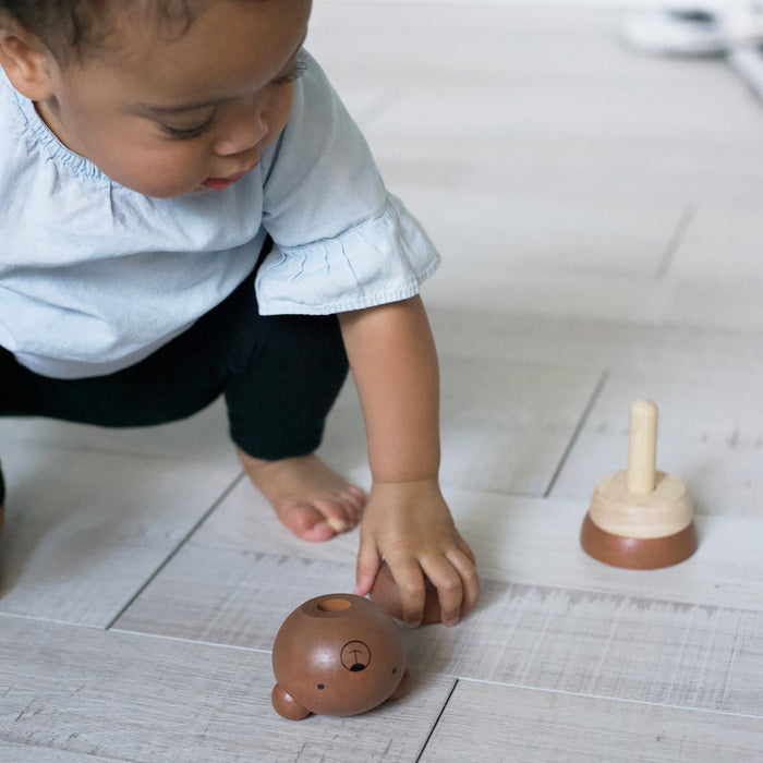 Wee Gallery Wood Stacker - Bear