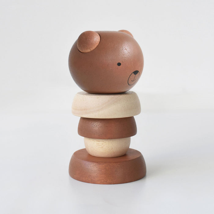 Wee Gallery Wood Stacker - Bear