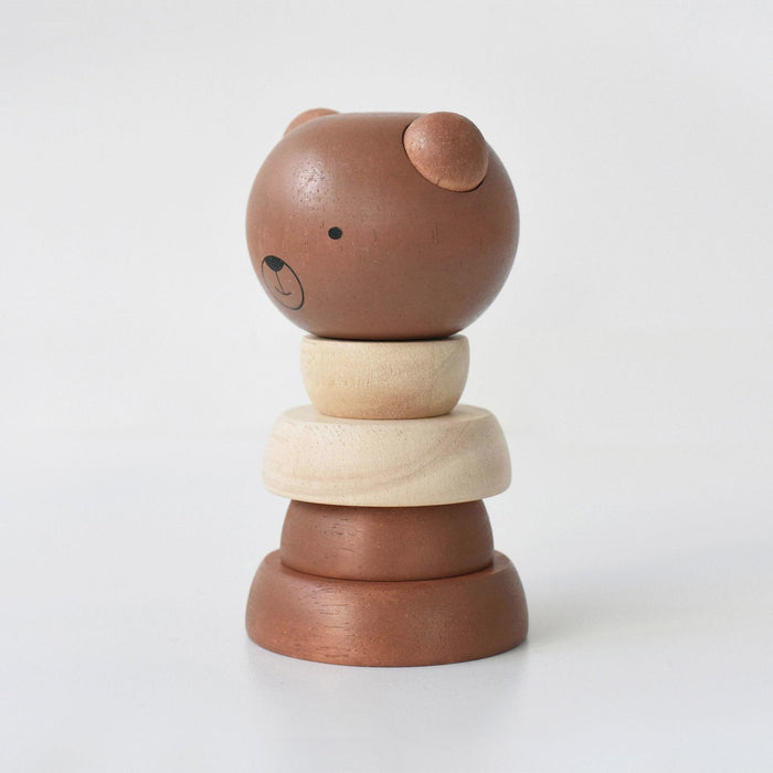 Wee Gallery Wood Stacker - Bear