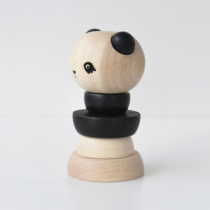 Wee Gallery Wood Stacker - Panda