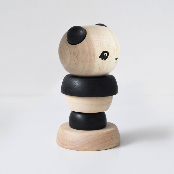 Wee Gallery Wood Stacker - Panda