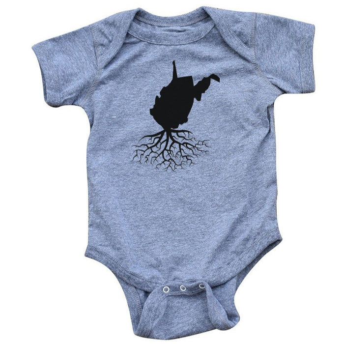 WYR West Virginia Lil' Roots Onesie